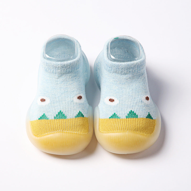 Baby Knitted Soft Rubber Sole Anti-Slip Socks / Shoes