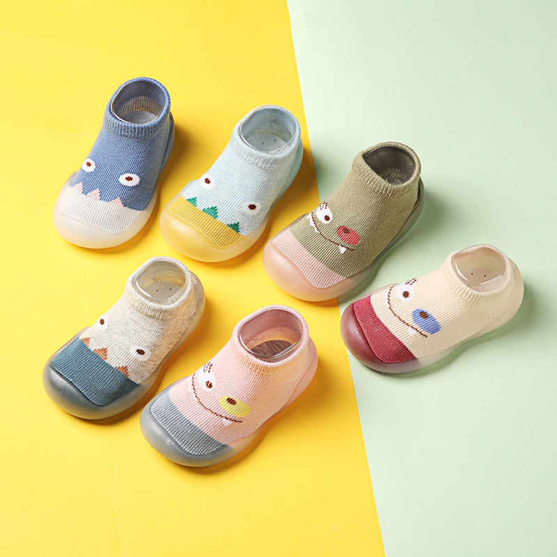 Baby Knitted Soft Rubber Sole Anti-Slip Socks / Shoes